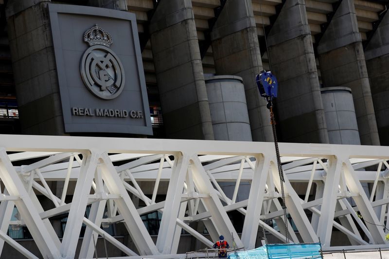 Soccer-Real Madrid says $3.2 billion La Liga deal with CVC 'deceitful'