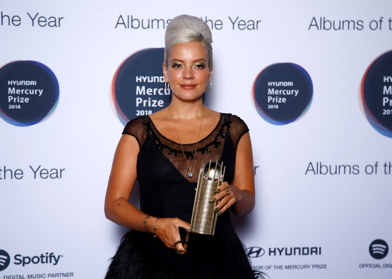 Lily allen says west end debut comes with 'huge amount of pressure'