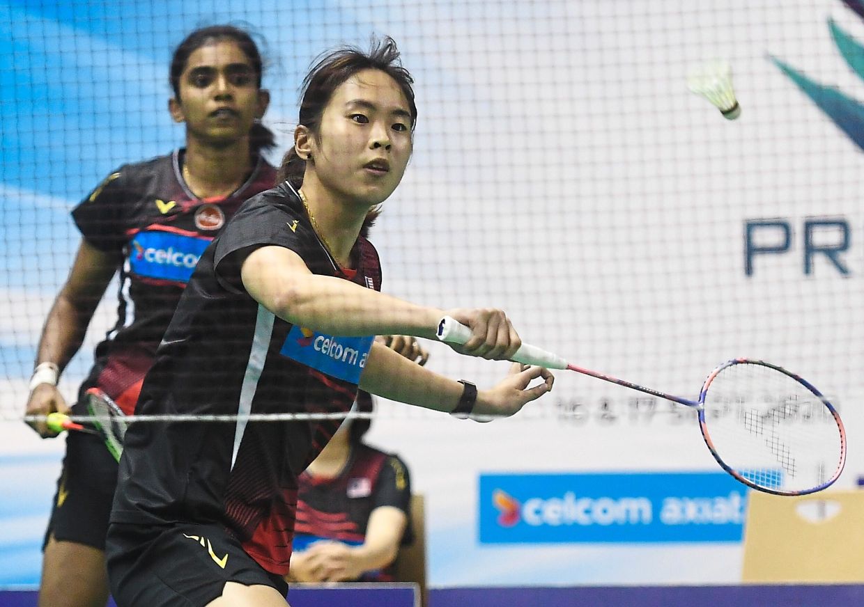 Thinaah-Pearly hope to emulate Indonesian duo’s feat