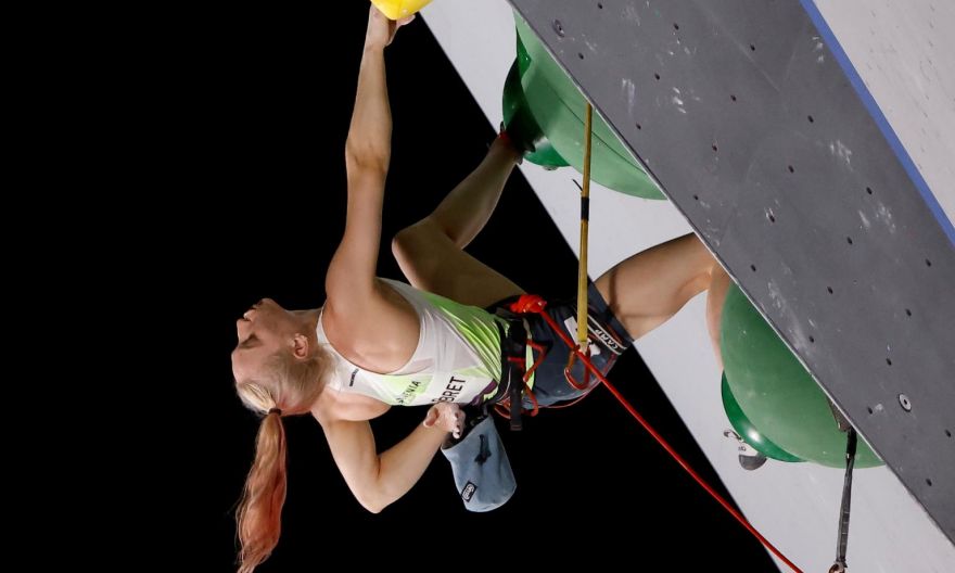 Olympics: Slovenia's Janja Garnbret wins inaugural women's climbing gold