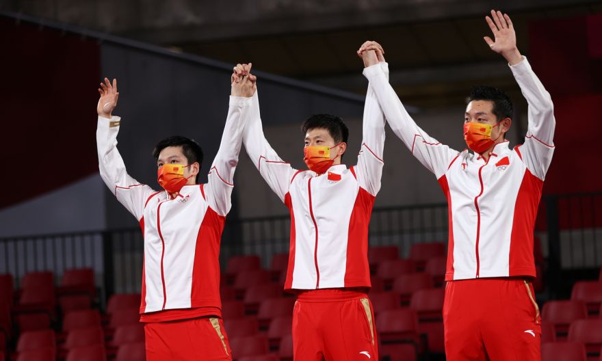 Olympics: Dominant China take men's team table tennis gold