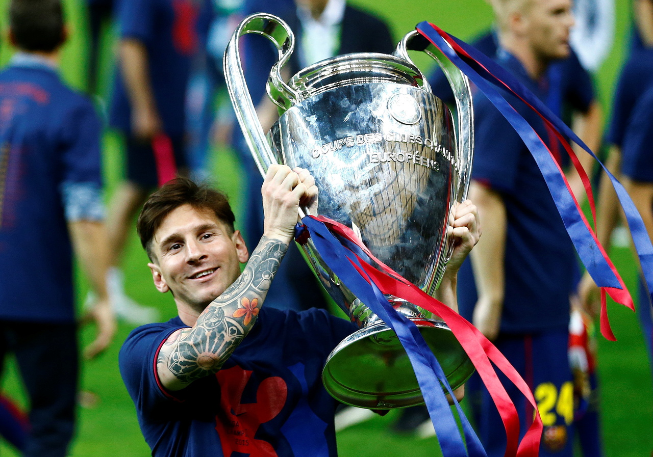 Football: A look at departing Barcelona star Lionel Messi's career