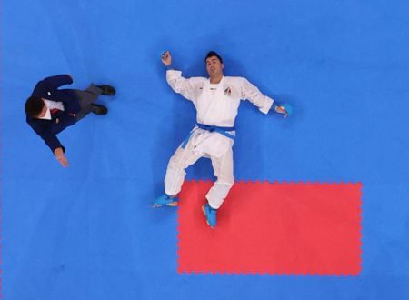 Karate: Iran's Ganjzadeh wins gold in men's +75kg kumite