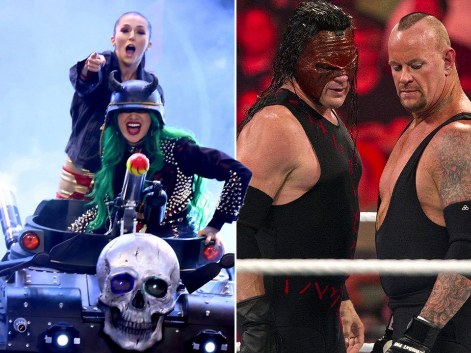WWE’s Shotzi Blackheart and Tegan Nox challenge The Undertaker and Kane to Casket Inferno match