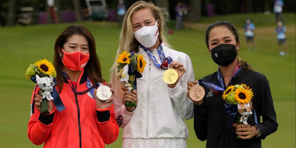 Olympics latest: US, Japan and New Zealand go 1-2-3 in women's golf