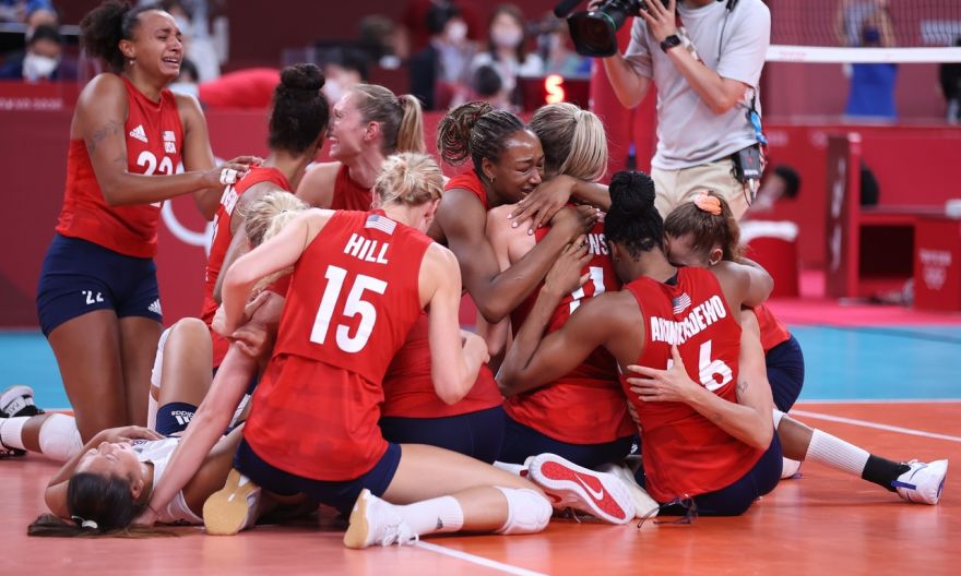 Olympics: US beat Brazil in the women's volleyball final to win first gold