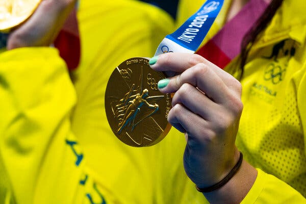 Some Olympians get a little something extra to go with their medals.