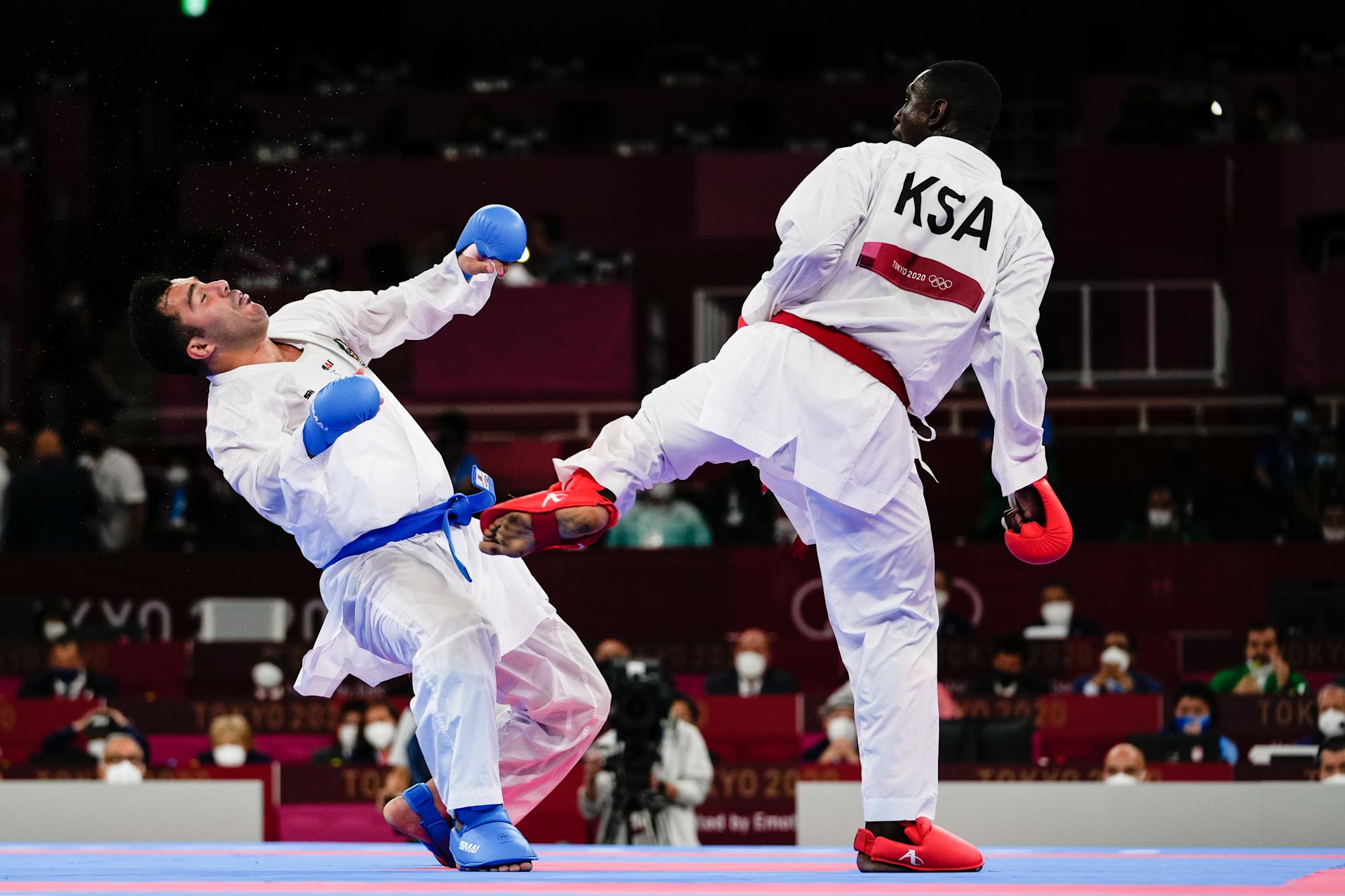 Brutal KO kick leads to Olympics disqualification of would-be winner in karate gold medal match
