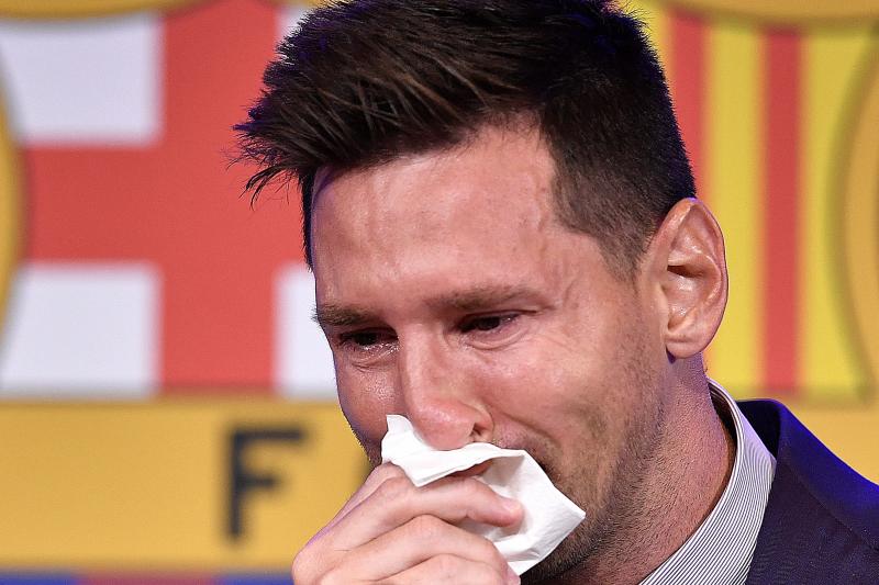Tearful Messi confirms Barcelona exit
