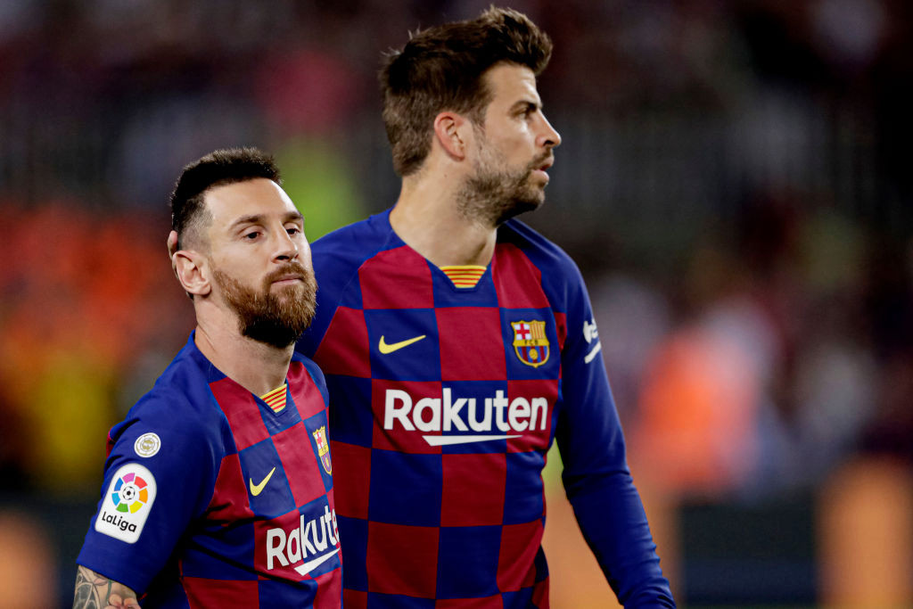 Gerard Pique admits Barcelona dressing room is ‘broken’ after Lionel Messi exit