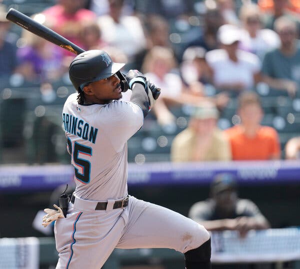 Rockies Investigating Whether Fan Shouted Racial Slur at a Marlins Player