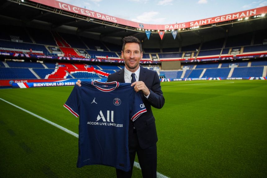Football: Lionel Messi signs two-year contract with PSG