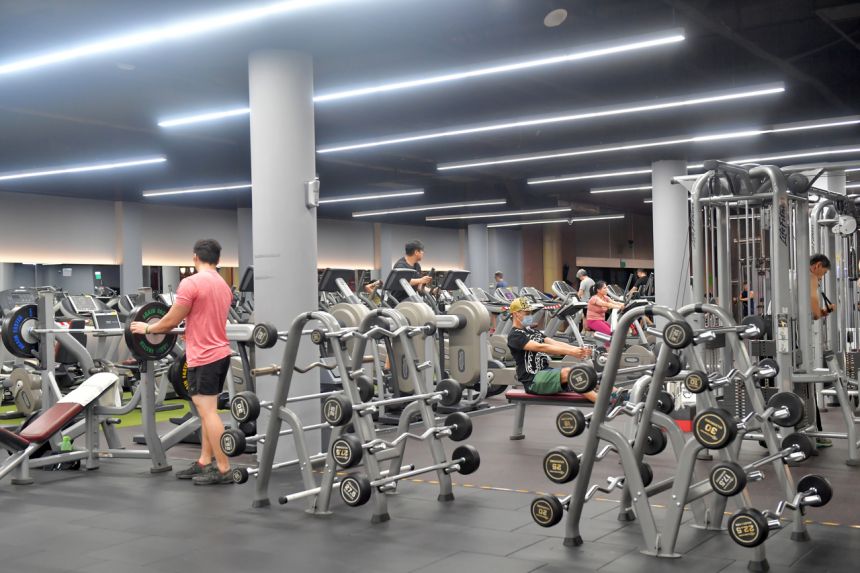 Gym goers welcome return to mask-off, high-intensity activities