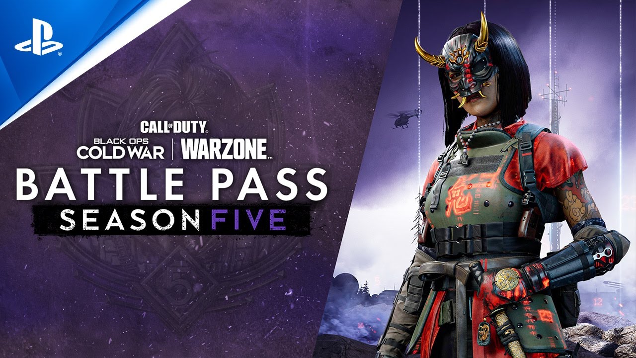 Call of Duty: Black Ops Cold War & Warzone - Season Five Battle Pass Trailer PS5, PS4