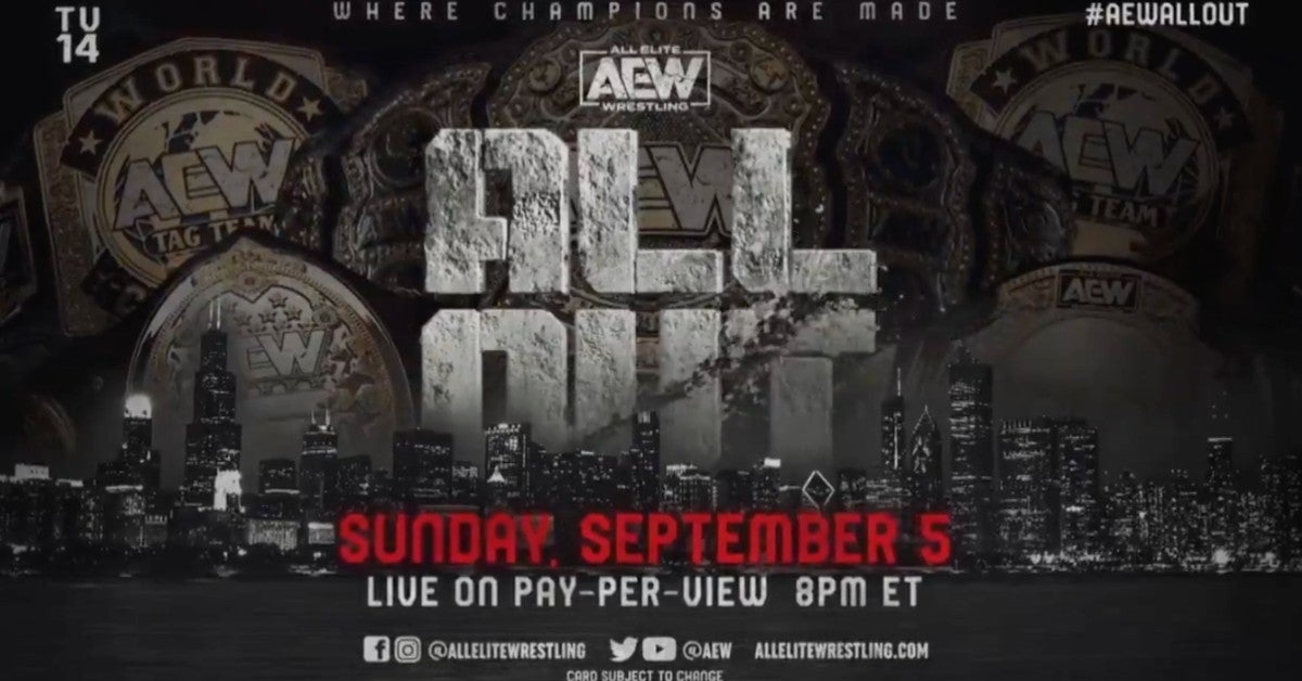 AEW Announces All Out 2021 Main Event and Fans Are Torn
