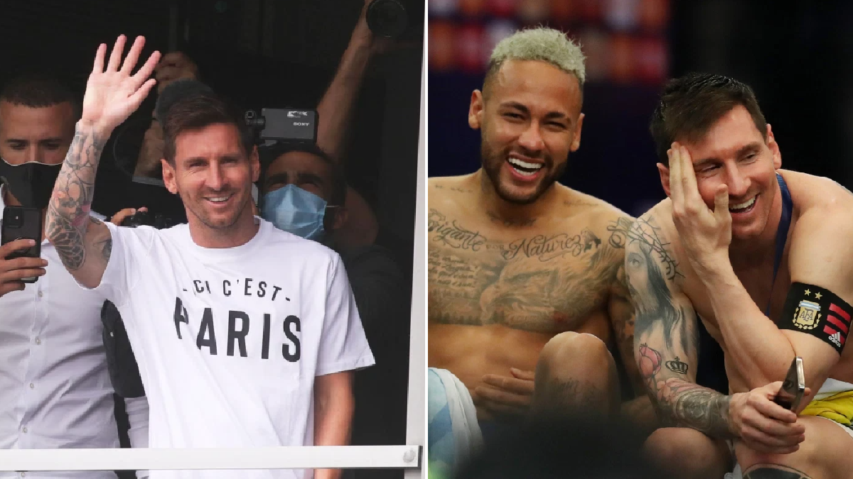 Neymar confirms Lionel Messi’s move to PSG from Barcelona on Instagram