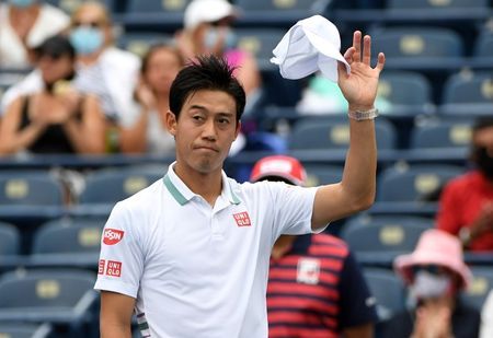 Tennis-Nishikori withdraws from Toronto Masters with shoulder injury