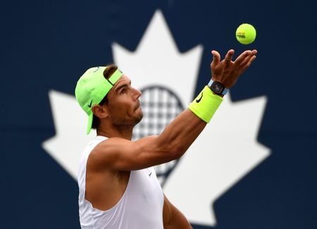 Tennis-Nadal withdraws from Cincinnati hardcourt event with foot injury