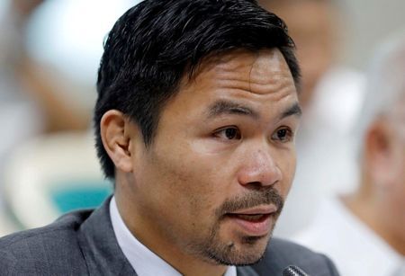 Boxing-Pacquiao not taking last-minute replacement Ugas lightly