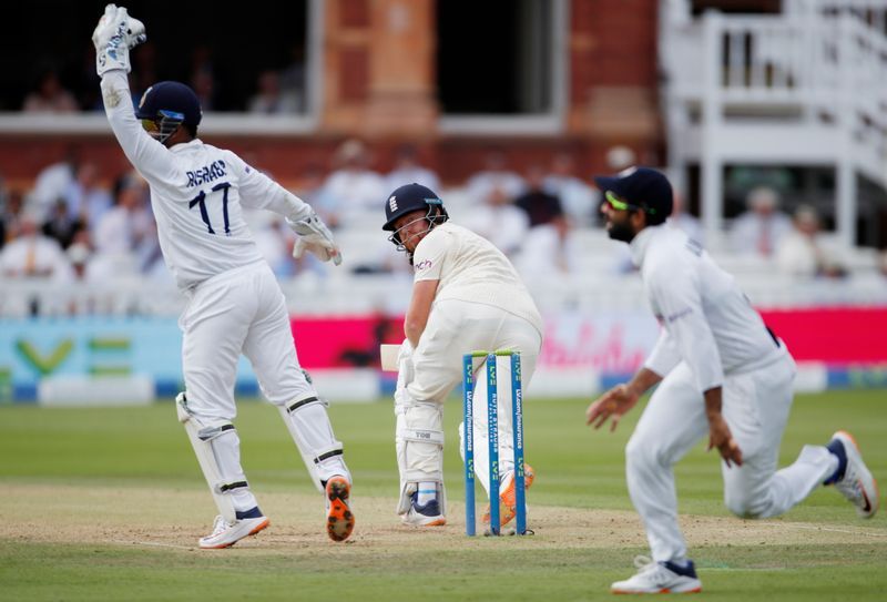 Cricket-Red-hot Root leads England's robust reply at Lord's