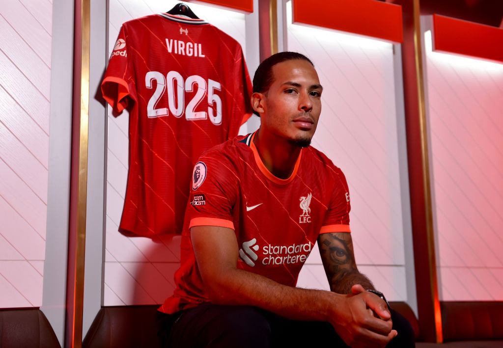 Virgil van Dijk ‘delighted’ and ‘very proud’ after signing new long-term contract at Liverpool