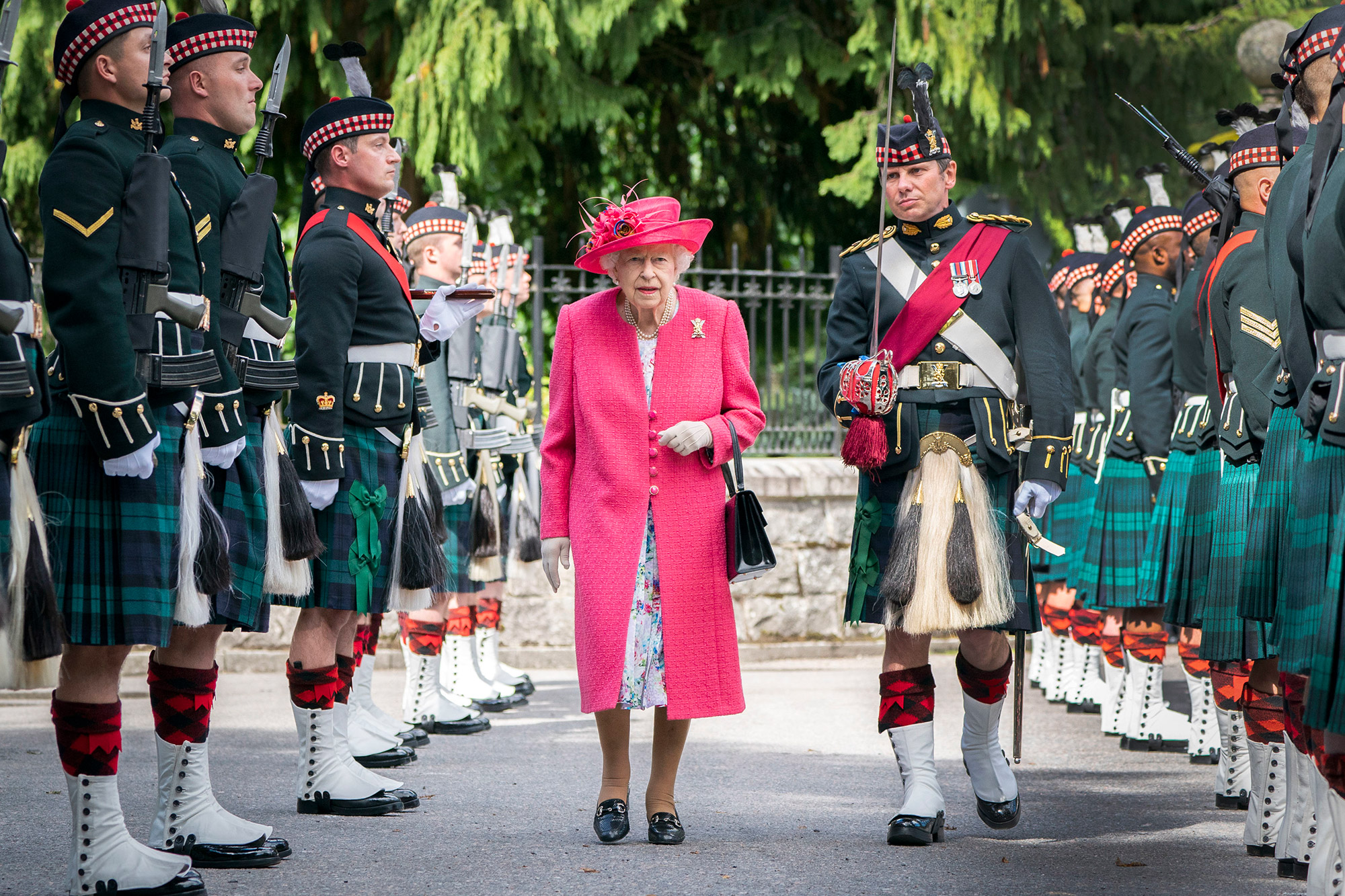 Queen Elizabeth Receives Royal Welcome at Summer Home — and Greets a Notoriously Naughty Pony!