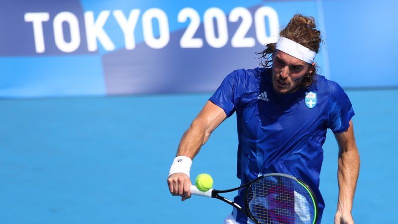 Tennis-Tsitsipas making noise in Toronto with Big Three absent