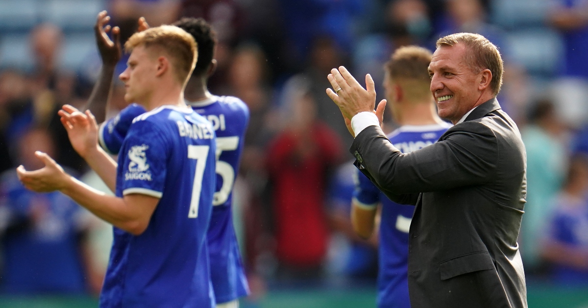 'Nowhere near that level' - Leicester boss Rodgers plays down title chances