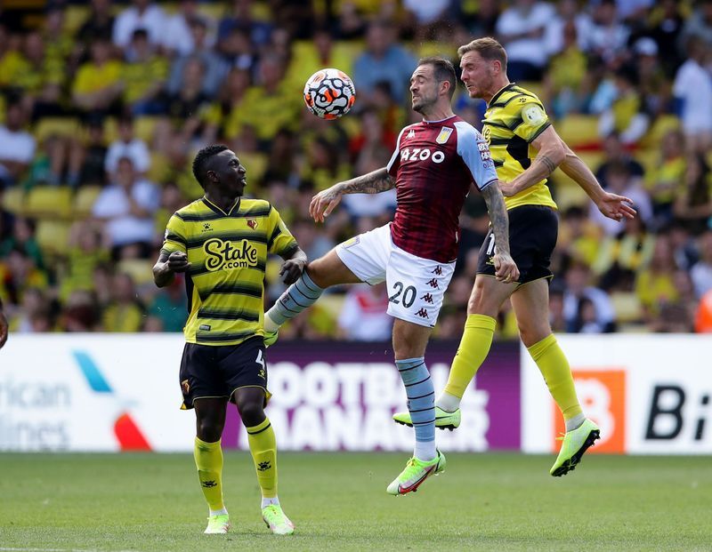 Soccer-Watford hold on to make winning Premier League return against Villa
