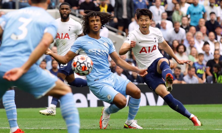 Football: Son scores winner as Tottenham stun Man City