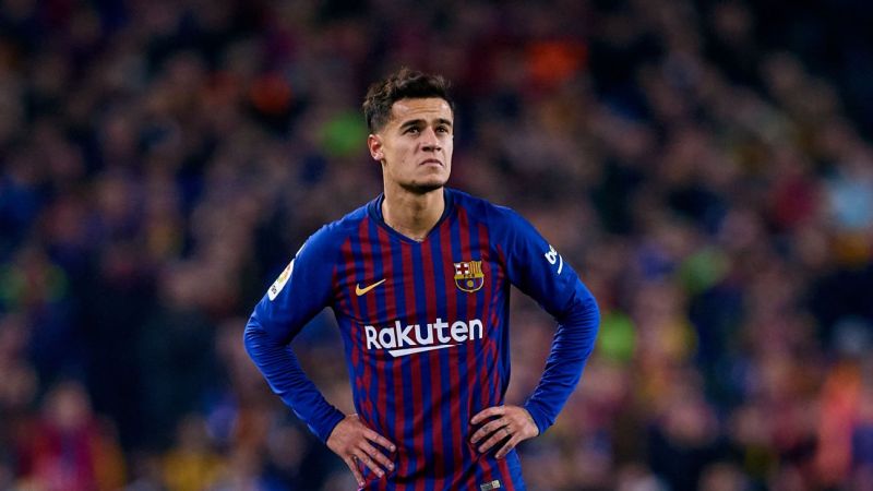 Former Liverpool star Philippe Coutinho given Gareth Bale treatment by Barcelona
