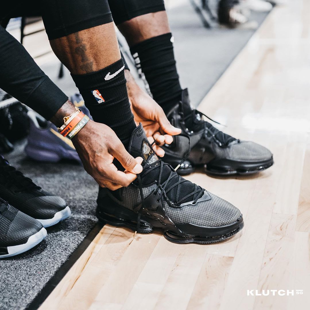 LeBron James Previews Nike LeBron 19 in Black