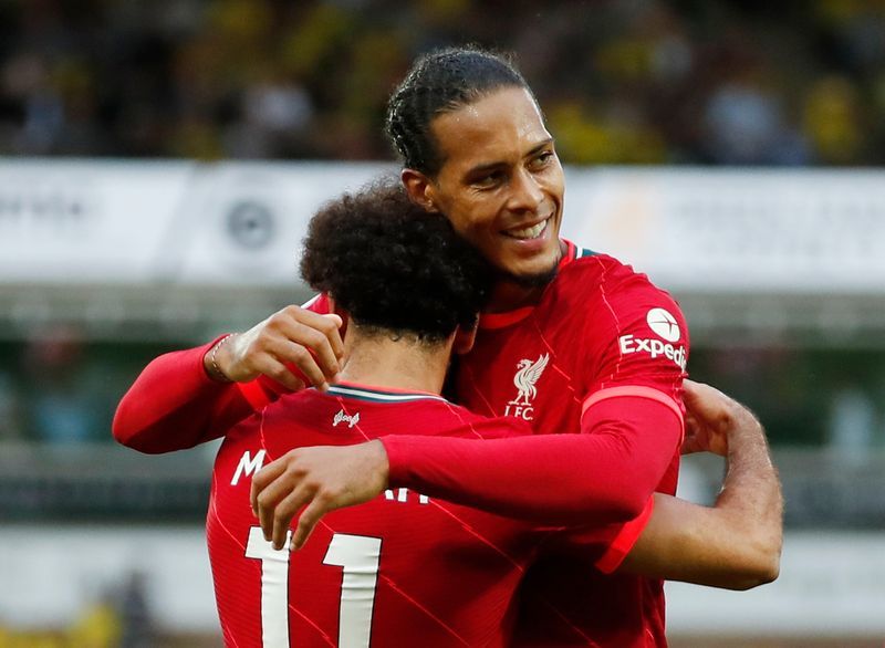 Soccer-Liverpool return 'emotional and tough' after prolonged absence, says Van Dijk