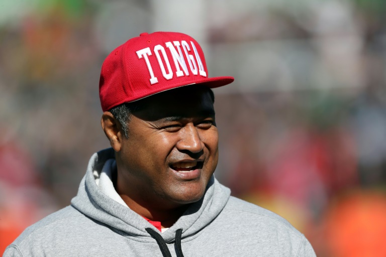 Tonga coach and ex-Wallaby Kefu 'recovering well' after stabbing
