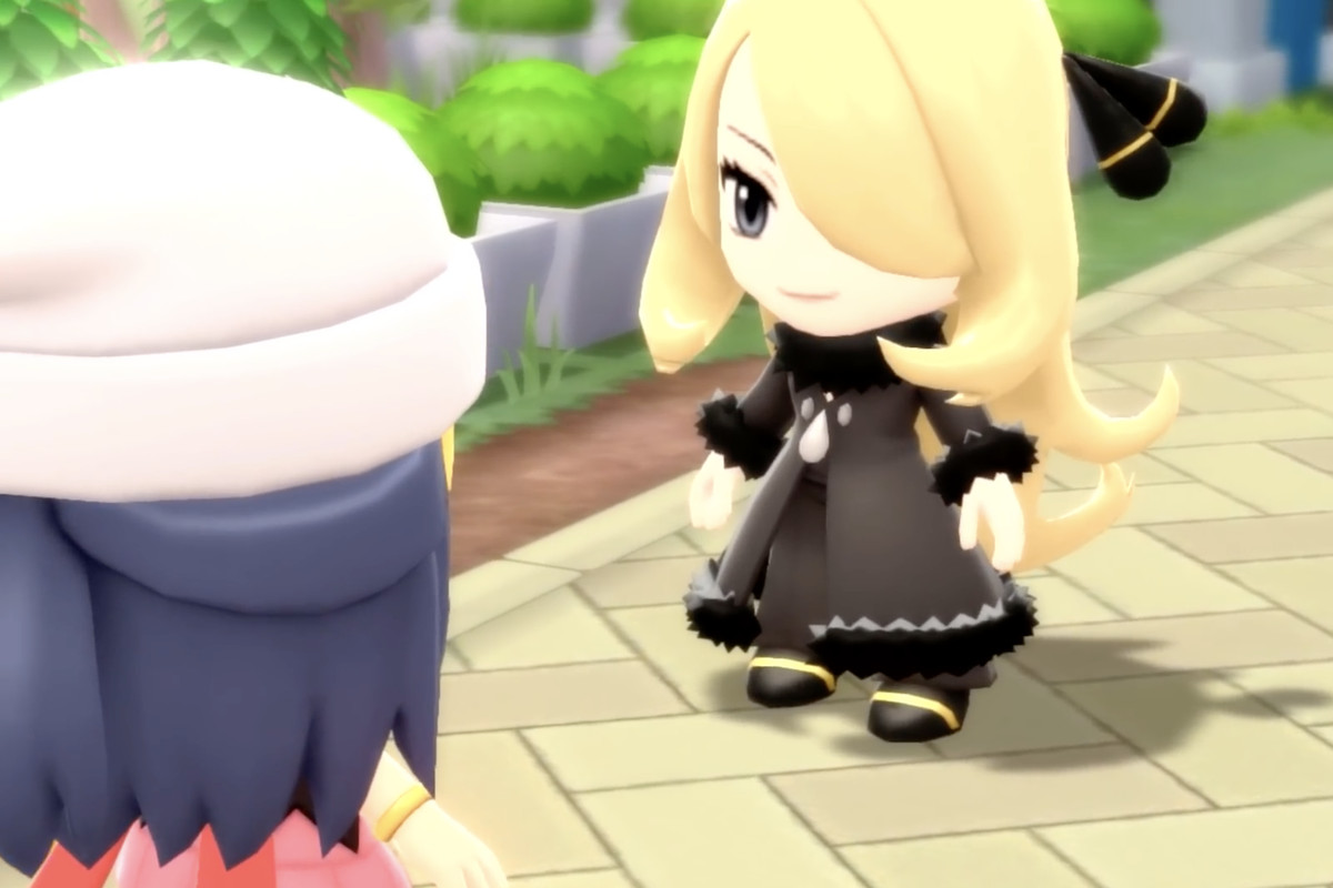 Chibi Cynthia, please destroy me when I pick up Pokémon Brilliant Diamond and Shining Pearl