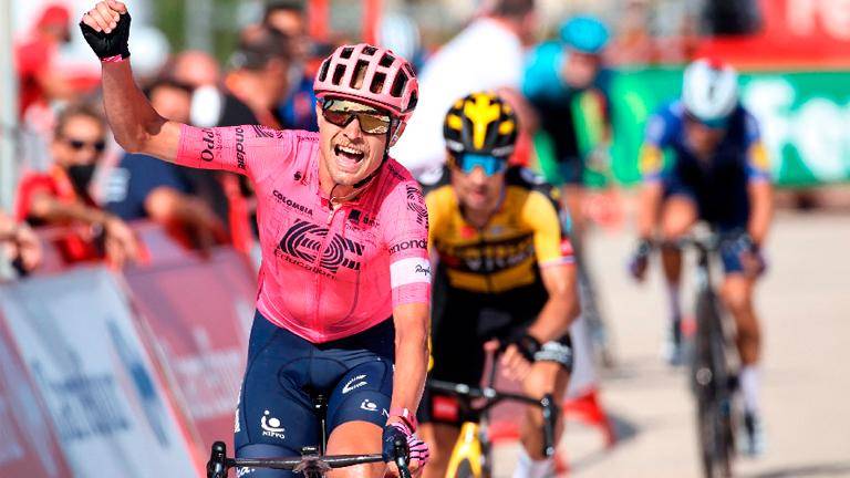 Roglic regains Vuelta lead in mountains as Cort wins stage