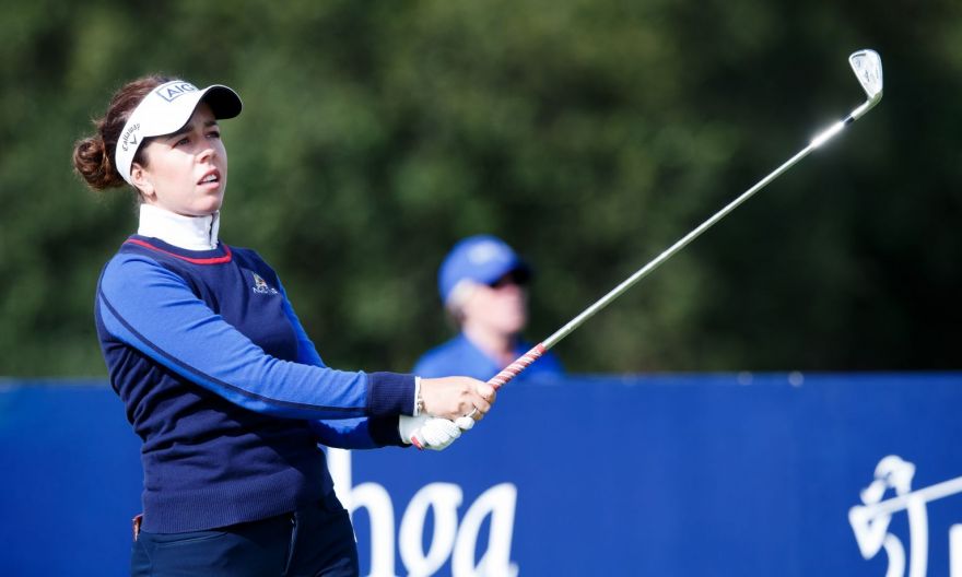 Golf: England's Hall in contention at Women's British Open