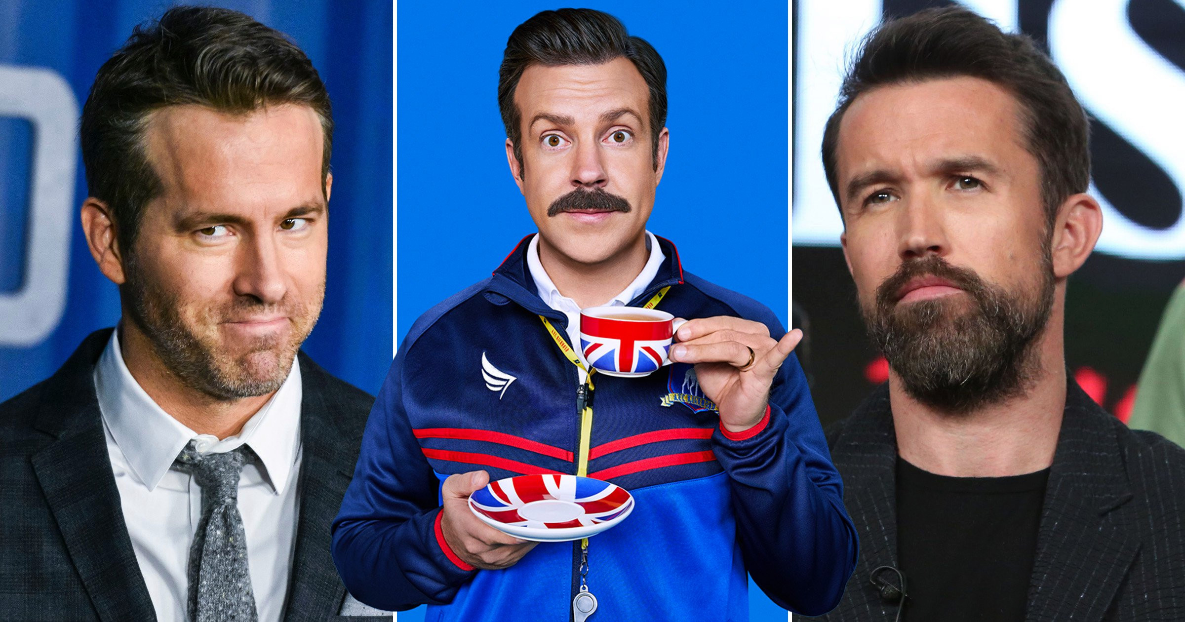 Ryan Reynolds and Rob McElhenney send joke ‘cease and desist’ to Ted Lasso after Wrexham football club dig