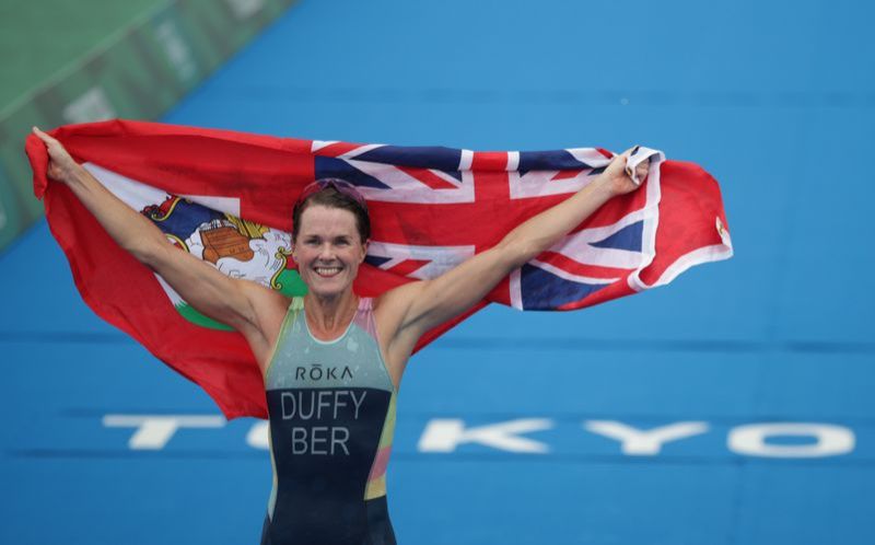 Triathlon-Duffy wins world title after Olympic gold