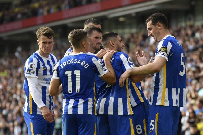 Football: Brighton go joint top with win over Watford