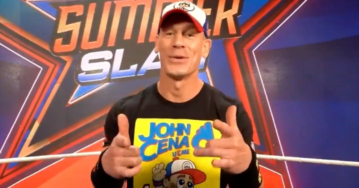 New WWE Mario Inspired John Cena Shirt Rips Off CM Punk Design
