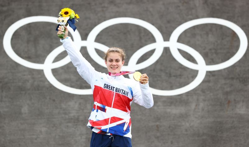 Cycling-Briton Shriever claims world title weeks after Olympic gold