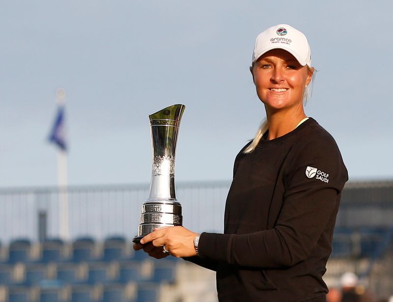 Golf-Nordqvist stays calm in thrilling finale to win women's Open