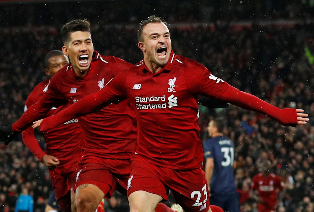 Lyon agree to sign Shaqiri from Liverpool