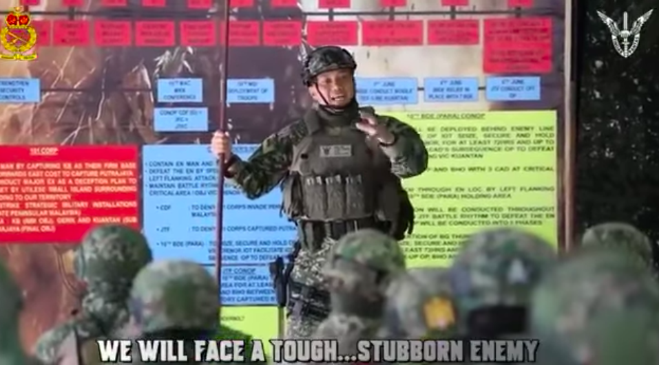 Viral: Shanmugam shares Malaysian army video showing what it would do to enemies, posted during NDP
