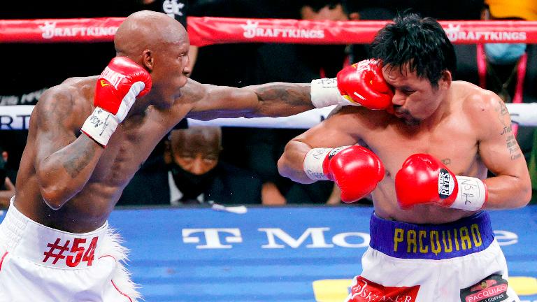 (Video) Pacquiao nears end after Ugas upset