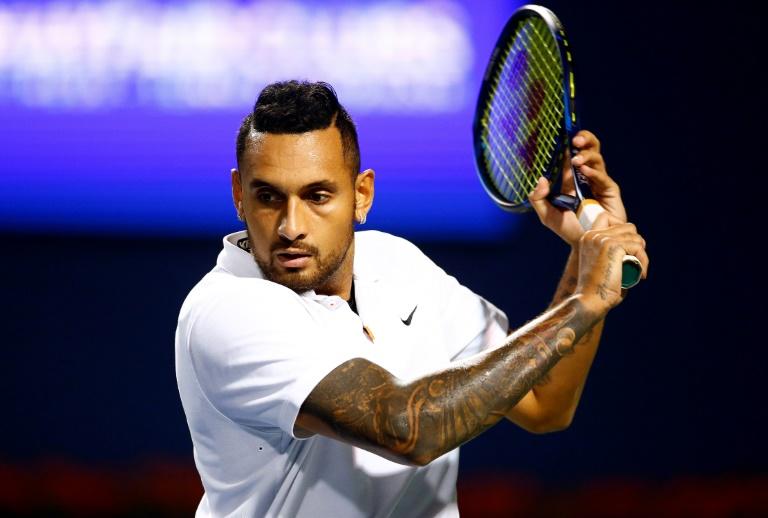 Kyrgios pulls out of Winston-Salem Open with knee injury