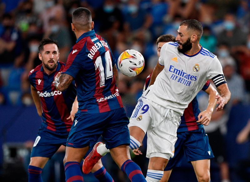 Soccer-Vinicius rescues draw for Madrid at Levante after collapse