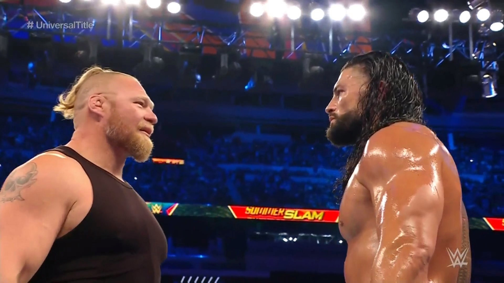 WWE SummerSlam results, grades: Brock Lesnar returns to confront Roman Reigns