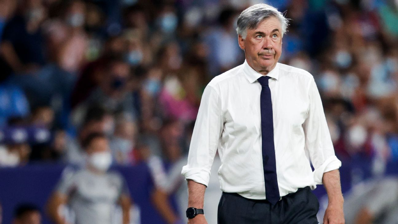 Real Madrid's Carlo Ancelotti fumes at lost points after 'crazy' Levante draw